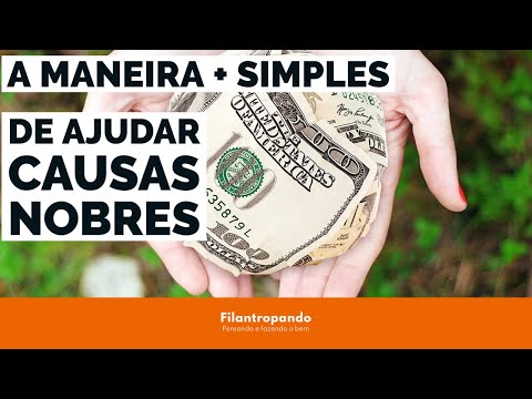 O Jeito mais rápido e fácil de ajudar causas nobres