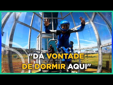 Simulador de Queda Livre, Ana se aventura no Túnel de Vento  I [CORTE] Gravidade #13