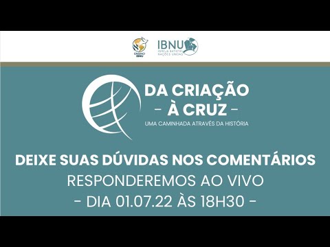 Da Criação à Cruz – AO VIVO 2 – Cláudio Reis | IBNU