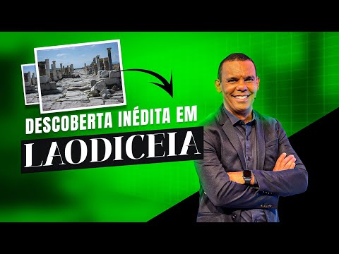 DESCOBERTA INÉDITA EM LAODICEIA #RodrigoSilva #Laodiceia #Turquia #Apocalipse
