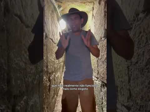 ESGOTO DA ÉPOCA DE JESUS #RodrigoSilva #Israel #Jerusalém
