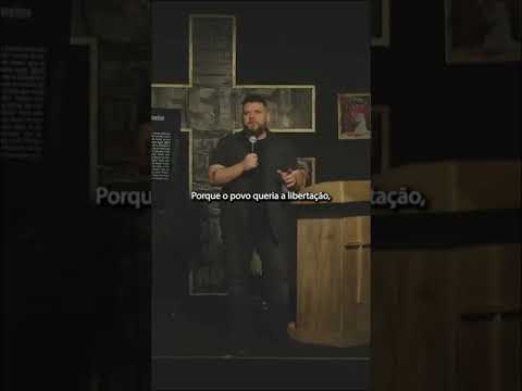 Muitos querem a libertação de Jesus, mas não querem o Governo dEle!
