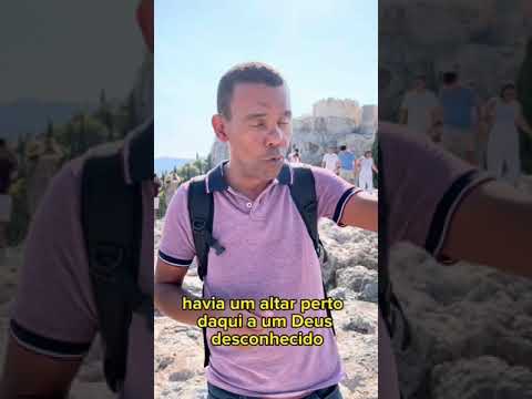 O Deus desconhecido de Atenas. #RodrigoSilva #Atenas #Grécia #Aerópago