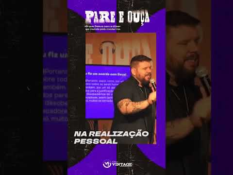 Toda a tua busca, ela só vai ser encontrada em Jesus!!