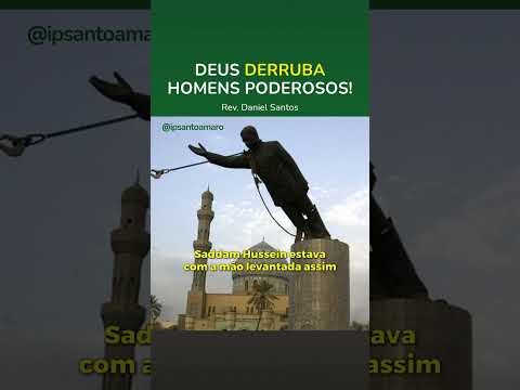 DEUS DERRUBA PODEROSOS