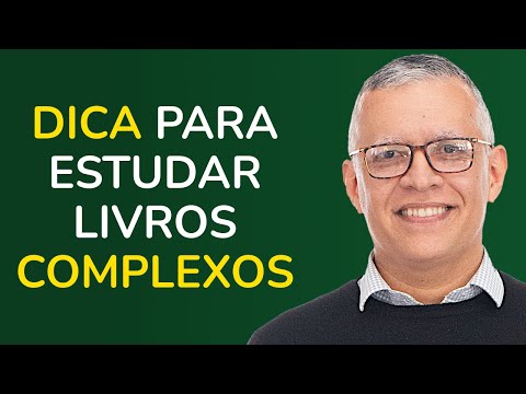 DICA para estudar Livros COMPLEXOS – Rev. Daniel Santos