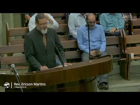 O glorioso sofrimento do cristão (1 Pedro 4:12-19) | Rev. Ericson Martins