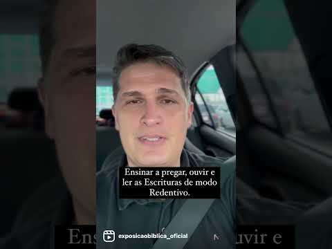 Ensinar a pregar, ouvir e ler as Escrituras de modo Redentivo.