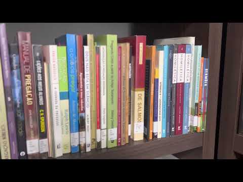 Minha Biblioteca específica na área de manuais de pregação.