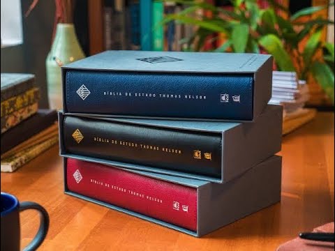 Bíblia de Estudo Thomas Nelson. Or.: Biblical Theology Study Bible