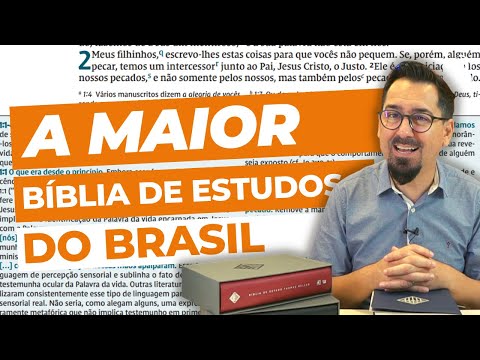 Conheça a Bíblia de Estudos Thomas Nelson