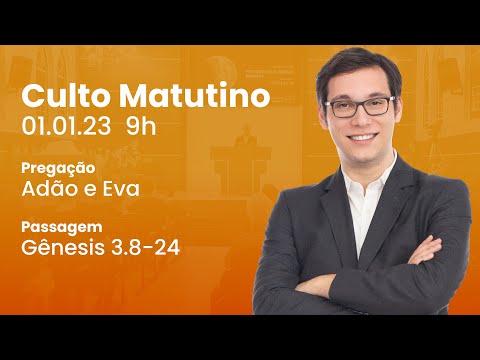 🔴 Culto Matutino | 01/01 9h – Rev. Geimar de Lima