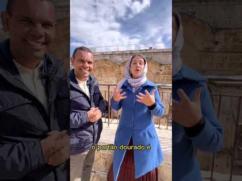 A PORTA QUE JESEUS ENTROU EM JERUSALÉM #RodrigoSilva #IsraelcomAline #jerusalem