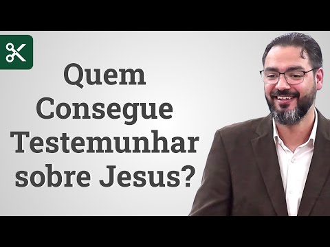 Quem consegue Testemunhar sobre Jesus? – Pr. Lucas Previde