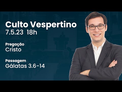 🔴 Culto Vespertino | 7/5 18h – Pr. Geimar Lima