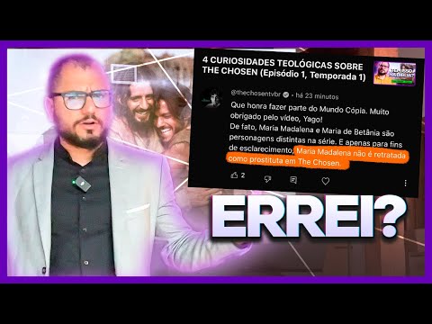 O THE CHOSEN BRASIL FALOU QUE MINHA INTERPRETAÇÃO ESTAVA ERRADA?
