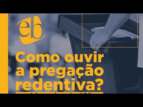 Princípios de audição do sermão no livro “Ame sua Igreja”, de Tony Merida. Michel Augusto