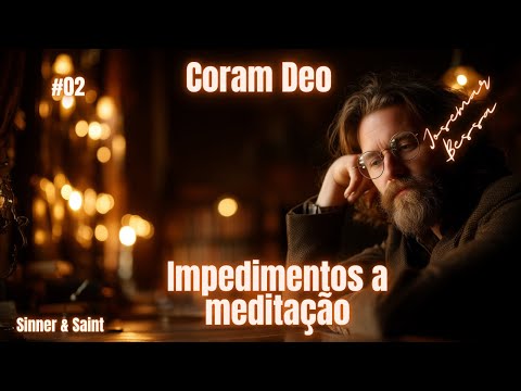 MEDITAR NA PALAVRA – IMPEDIMENTOS A MEDITAÇÃO – Josemar Bessa – Coram Deo. Podcast #02