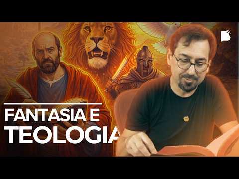 Unboxing de livros de fantasia e teologia