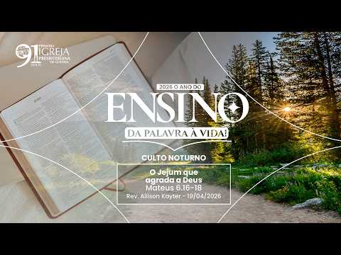 O Jejum que agrada a Deus (Mateus 6.16-18) | Rev. Allison Kayter
