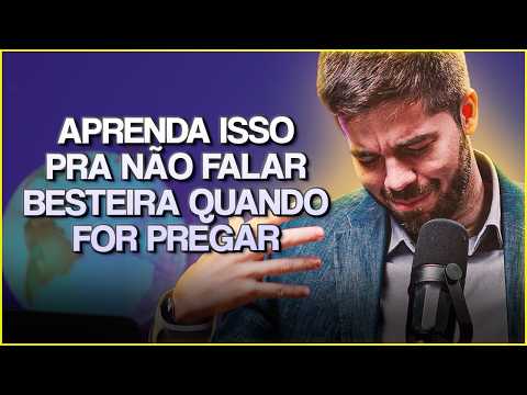 NÃO SEJA SÓ UM EXPLICADOR DA BÍBLIA