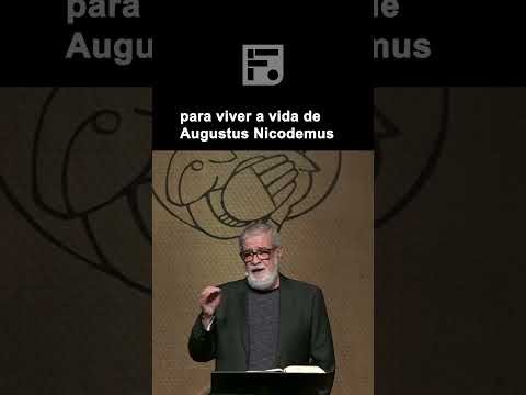 NÃO TENTE IMITAR UM PREGADOR QUE VOCÊ NÃO É //  AUGUSTUS NICODEMUS