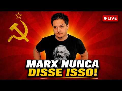 🔴AULIVE: ANIVERSÁRIO DE MARX COM O PRAGMATISMO NECESSÁRIO DE NOSSA PARTE