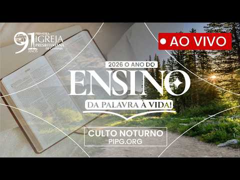 A graça soberana de Deus alcança os mais improváveis – Culto Noturno – AO VIVO | 12/07 | 18h