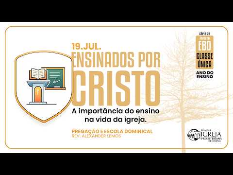 O Ensino da Palavra aplicado na vida da Igreja (2 Timóteo 4.1-5) | Rev. Alexander Lemos