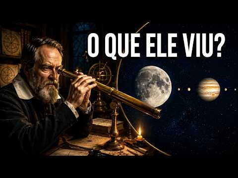 Galileu Galilei: o que ele viu quando apontou o telescópio para o céu?