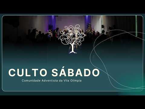 Culto de Sábado – 15/08/2026 – Pr. João Gomes