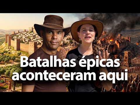 NOVAS DESCOBERTAS CONFIRMAM AS BATALHAS BÍBLICAS EM LAQUIS com Rodrigo Silva e @IsraelcomAline